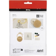 Image de Cadre de broderie sapin de Noël