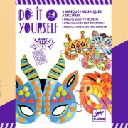 Image de Kit créatif – masques animaux de la jungle