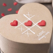 Image de Cœurs en satin décoratifs, les 70