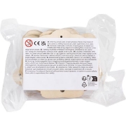 Image de Formes en bois à enfiler, les 24