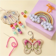 Image de Formes en bois à enfiler, les 24