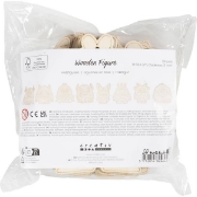 Image de Figurines monstres en bois à décorer, les 24