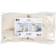 Image de Paniers en coton épais à décorer, les 10