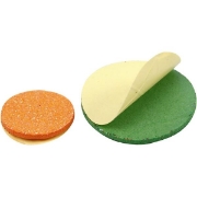 Image de Gommettes néoprène adhésives pailletées rondes, lot de 150