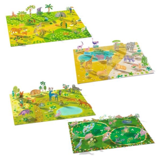 Image de Stickers à relever – Animaux