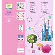 Image de Gommettes thématiques – princesse Marguerite, pochette de 160