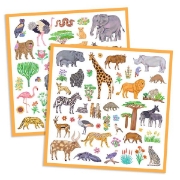 Image de Gommettes thématiques – Kenya, pochette de 160