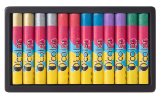 Image de Pastels à l’huile métallisés, lot de 12
