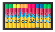 Image de Pastels à l’huile fluo, lot de 12