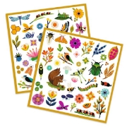 Image de Gommettes thématiques "jardin", lot de 160