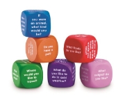 Image de Conversation cubes set – 6 foam cubes with questions