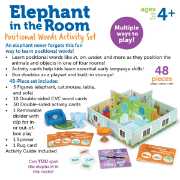 Image de Elephant in the Room positional words activity set