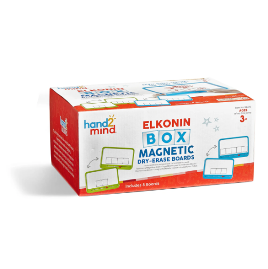 Image de Elkonin box magnetic dry-erase board set – 8 boards