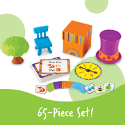 Image de Fox in the Box positional words activity set