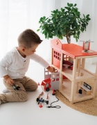 Image de Grande caserne de pompiers avec accessoires