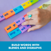 Image de Phonics dominoes blends & digraphs – set of 84 pieces