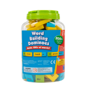 Image de Word building dominoes – 200+ double-sided pieces