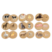 Image de Jeu de mémoire animaux de la ferme, les 18 pièces