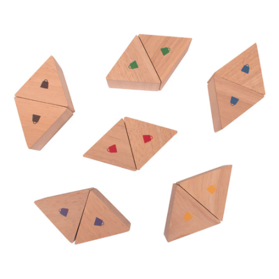 Image de Mémory des poids, les 12 blocs