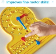 Image de Horloge d’apprentissage sensorielle à bulles