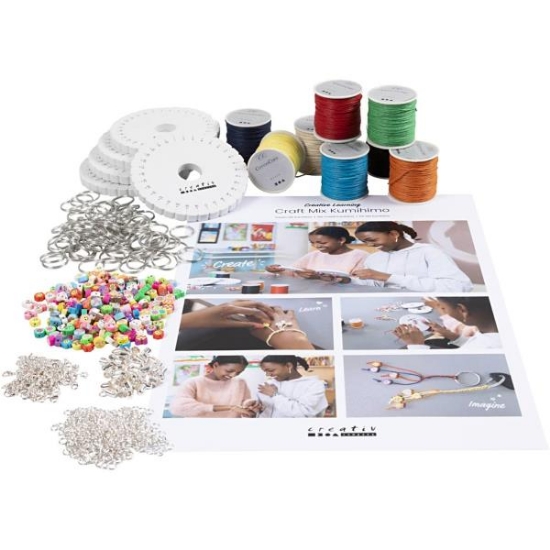 Image de Easykit Kumihimo – Bracelets d’amitié, le kit