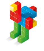 Image de Jeu de construction magnétique Magicube Geomag – 64 pièces