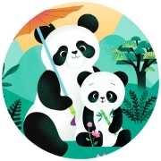 Image de Puzzle - Léo le Panda - 24 pcs