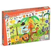 Image de Puzzle observation - La Jungle - 35 pcs