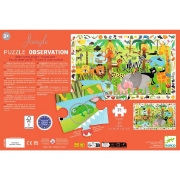 Image de Puzzle observation - La Jungle - 35 pcs