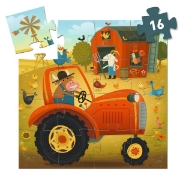 Image de Puzzle - Tracteur - 16 pcs