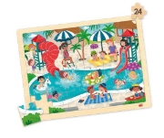Image de Set de 4 puzzles - Temps libre et vie sociale