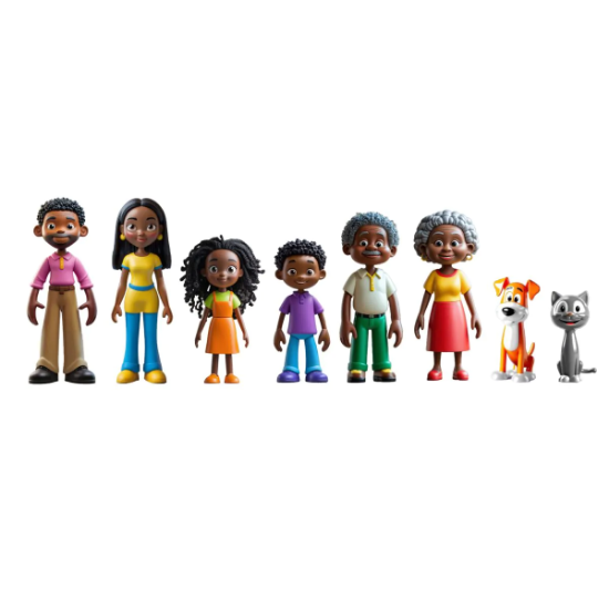 Image de Famille Africaine, les 8