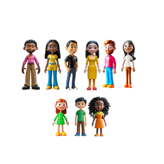 Image de Famille diverse, les 9