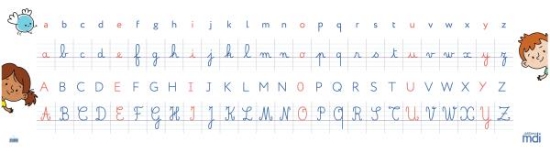 Image de Frise murale de l'alphabet