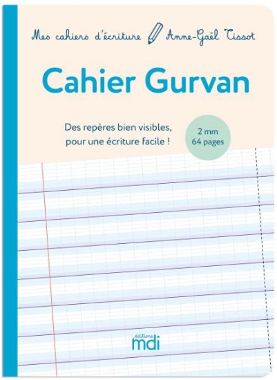 Image de Mes cahiers d'écriture - Cahier Gurvan 2 mm