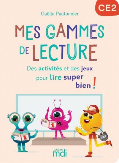 Image de Mes gammes de lecture - Cahier CE2