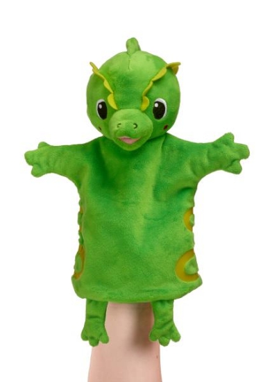 Image de Une année de phonologie - Marionnette Siméon le caméléon