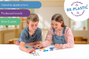 Image de Tangram plastique, lot de 4