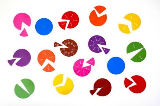 Image de Matériel de manipulation - Disques fractions