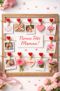Image de Mini pinces à linge coeur, lot de 12