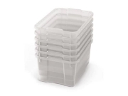 Image de Grands bacs en plastique - transparent - 06