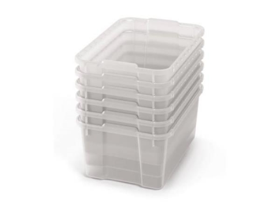 Image de Grands bacs en plastique - transparent - 06