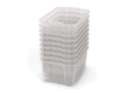 Image de Grands bacs en plastique - transparents - 09