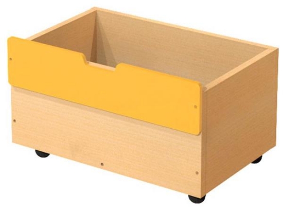 Image de CLASSICAL bac moyen pour modules de 112 cm jaune