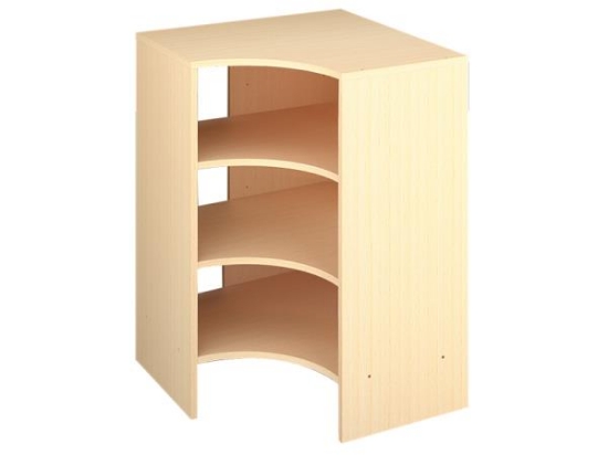 Image de Meuble d’angle encastrable L - Hêtre