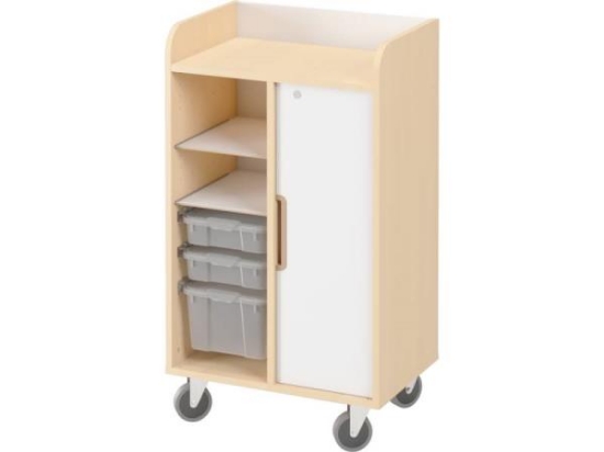 Image de Meuble mobile avec plan de travail