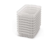 Image de Petits bacs en plastique - Transparent - 09