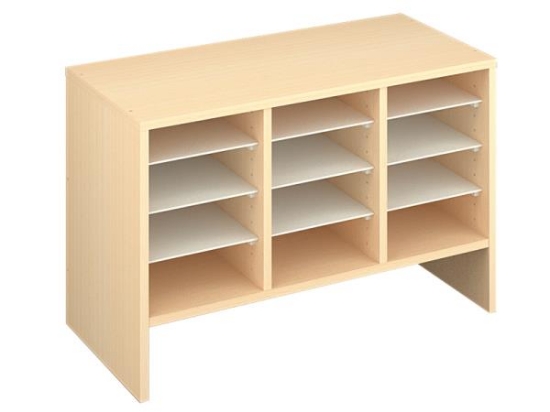 Image de Meuble de rangement S à compartiments - Hêtre