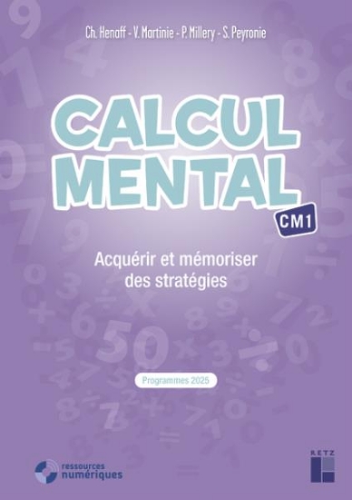 Image de Calcul mental CM1 (+ ressources numériques) - Nouvelle édition