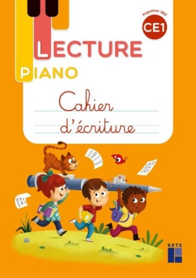 Image de Lecture piano CE1 - Cahier d'écriture - Nouvelle édition programmes 2025